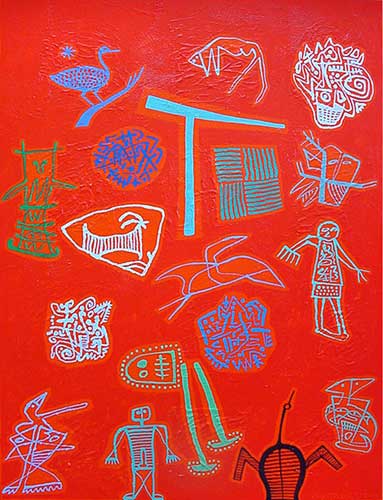 Characters in Red