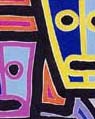 I Advance, Masked (detail)
