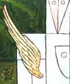 Man Trying on Wings (detail)